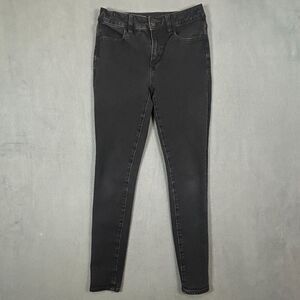 American Eagle Jeans‎ Womens 2 Black High Rise Jegging Dream Jean Stretch Denim